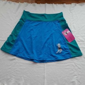 Running Skirts blue skirt, Size Small